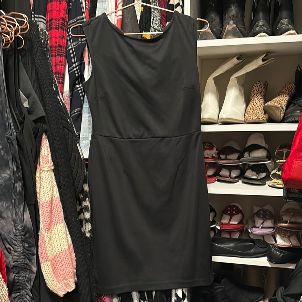 The Limited Black Sheath Mini Dress